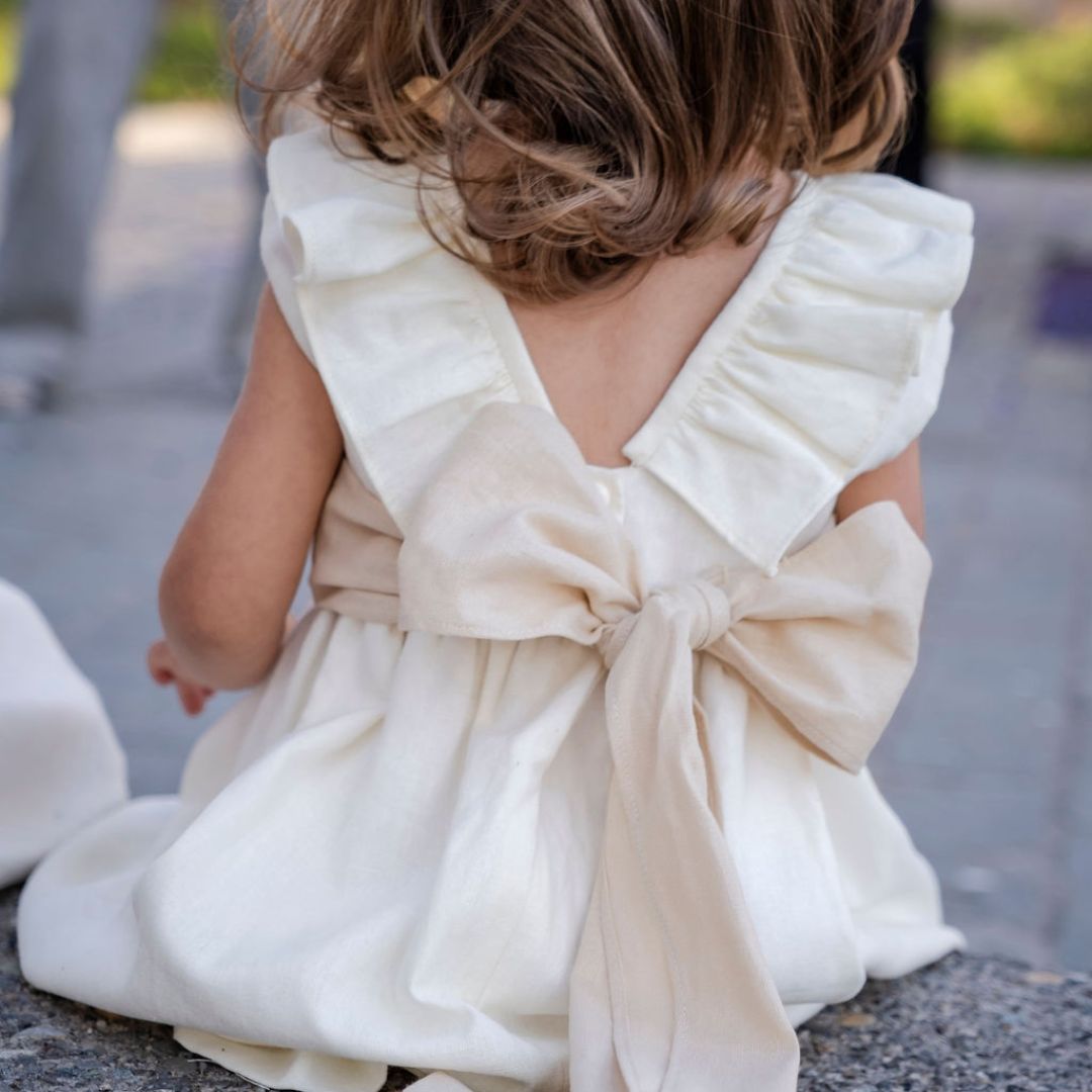 Vestido Olivia manga corta