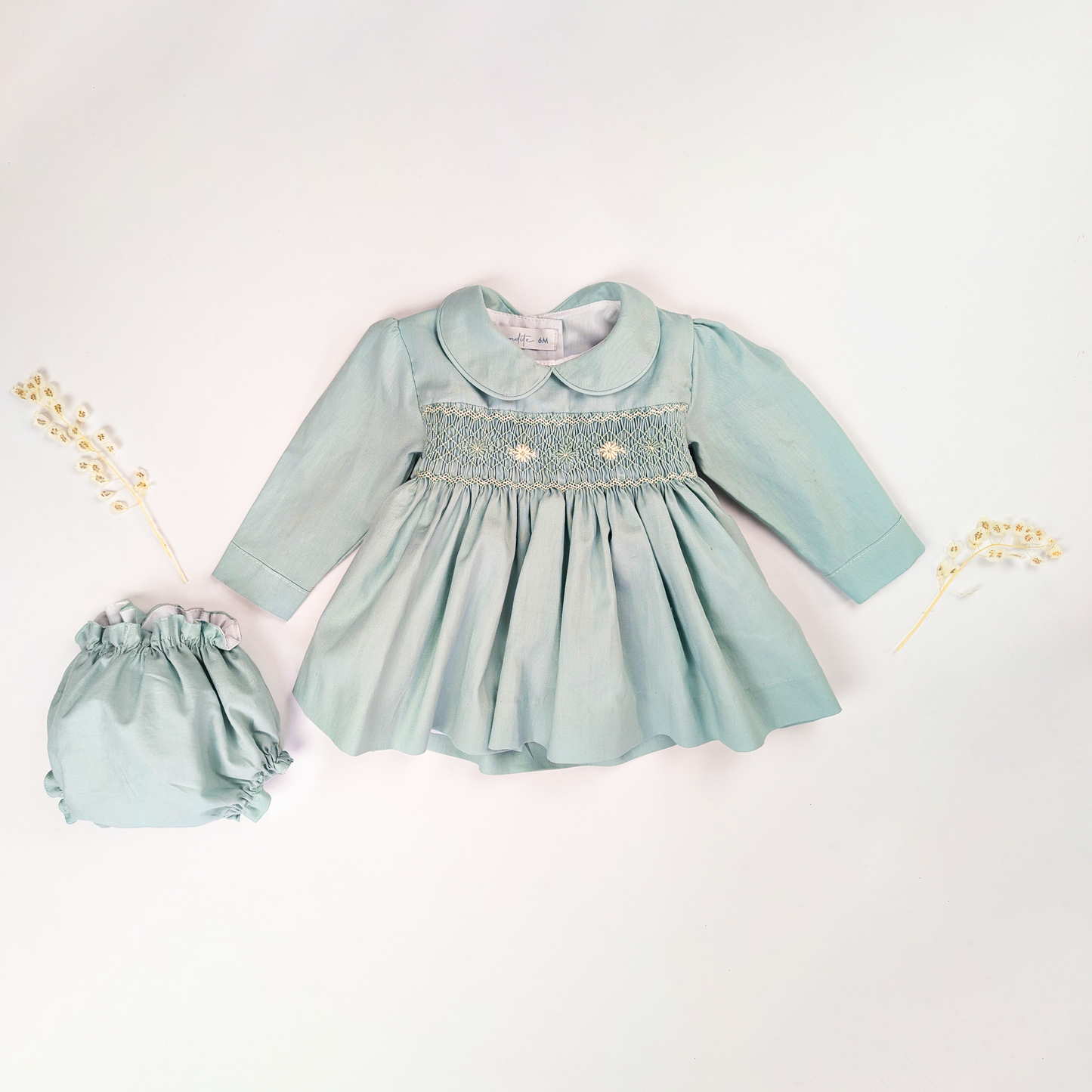 Vestido Emilia smock con calzón
