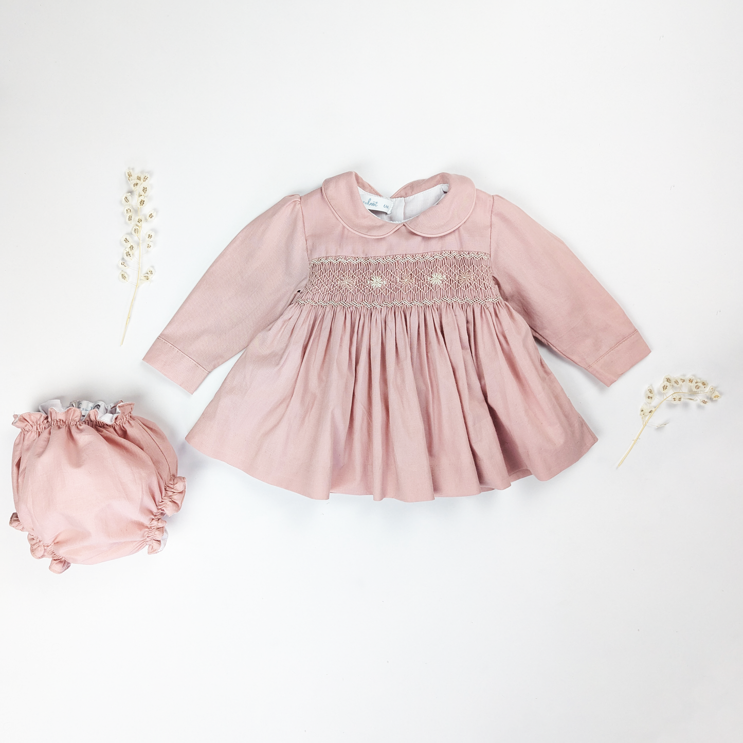 Vestido Emilia smock con calzón