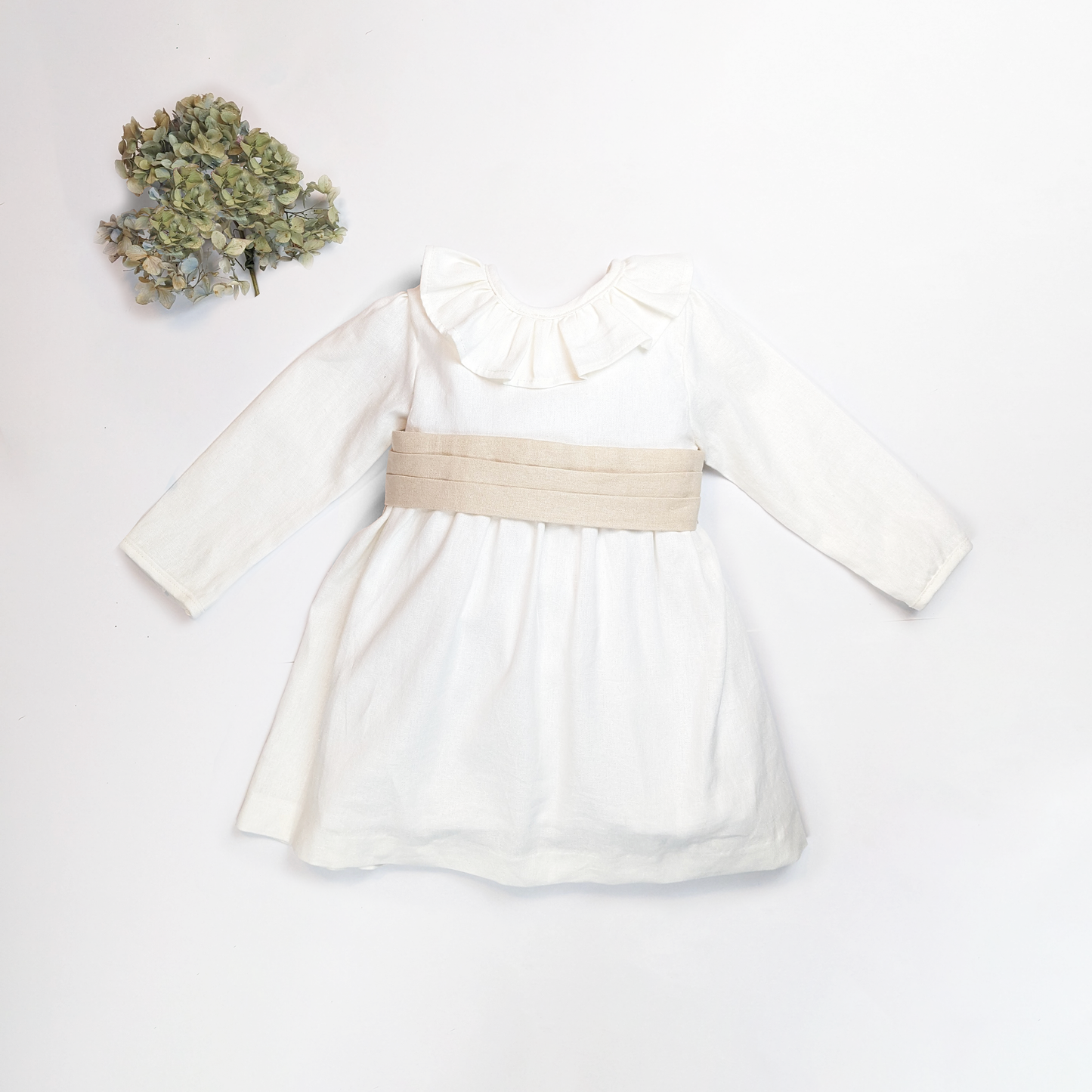 Vestido Olivia manga larga