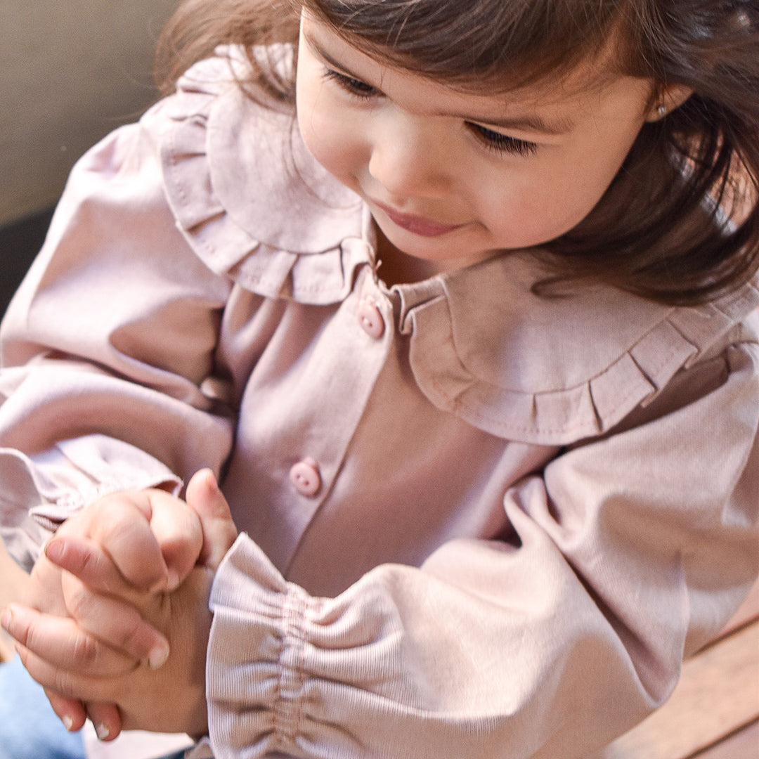 Blusa cuello bobo en lino