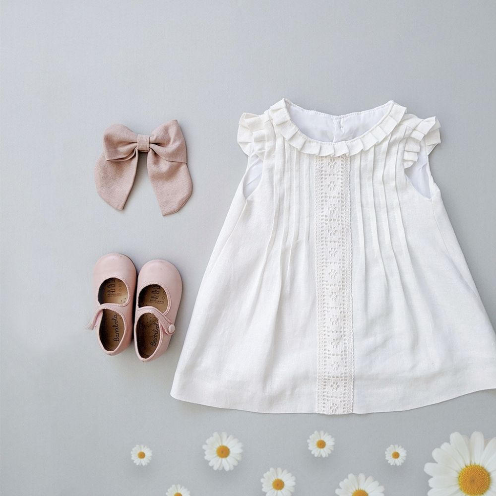 Jumper con Alforzas y Broderie