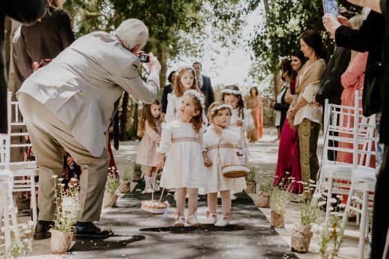 A PEDIDO: Vestido ceremonia manga larga Colomba