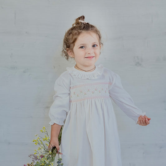 Vestidos smock clásicos talla 9 meses