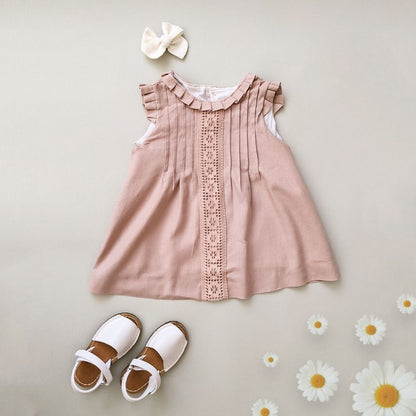 Jumper con Alforzas y Broderie