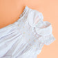 Vestido smock pop Blanco