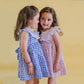 Vestido cuello español estampado