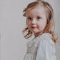 Vestido smock cuello payaso de cotelé